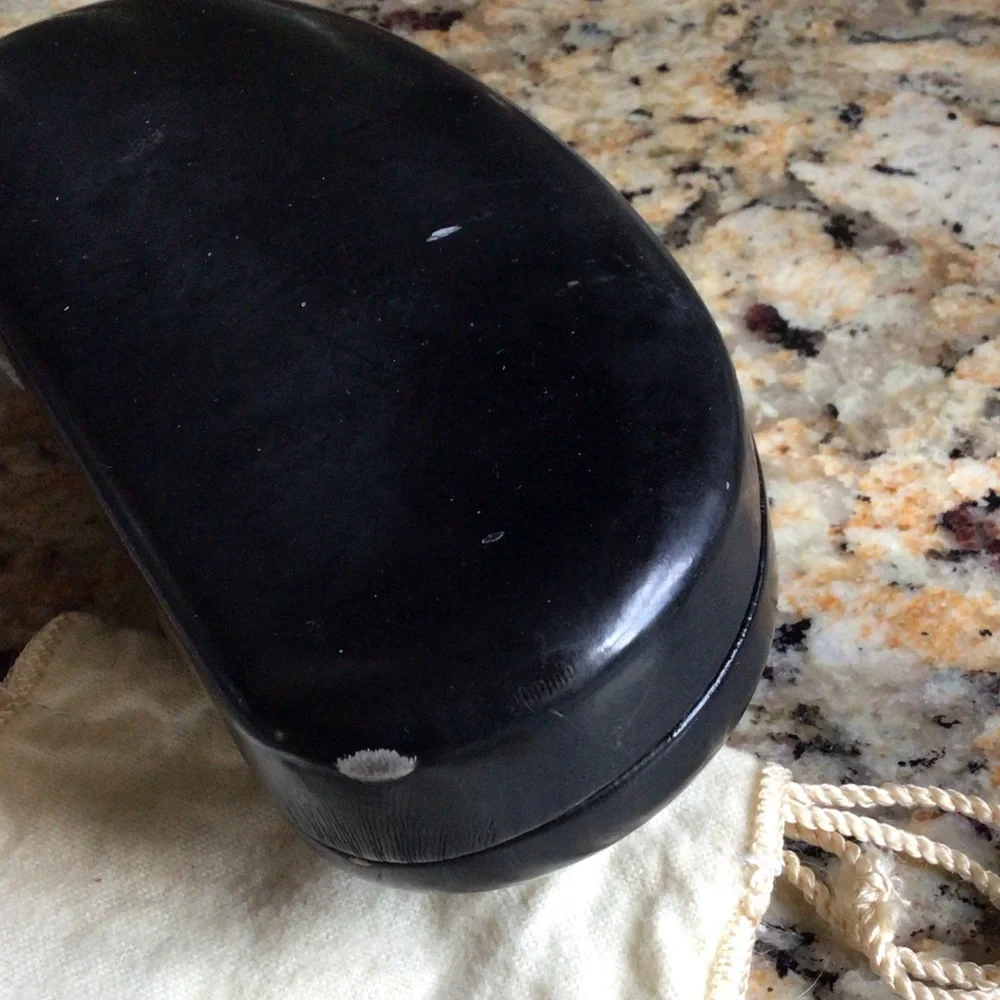 Vintage Gucci Elegant Black Eyewear Case